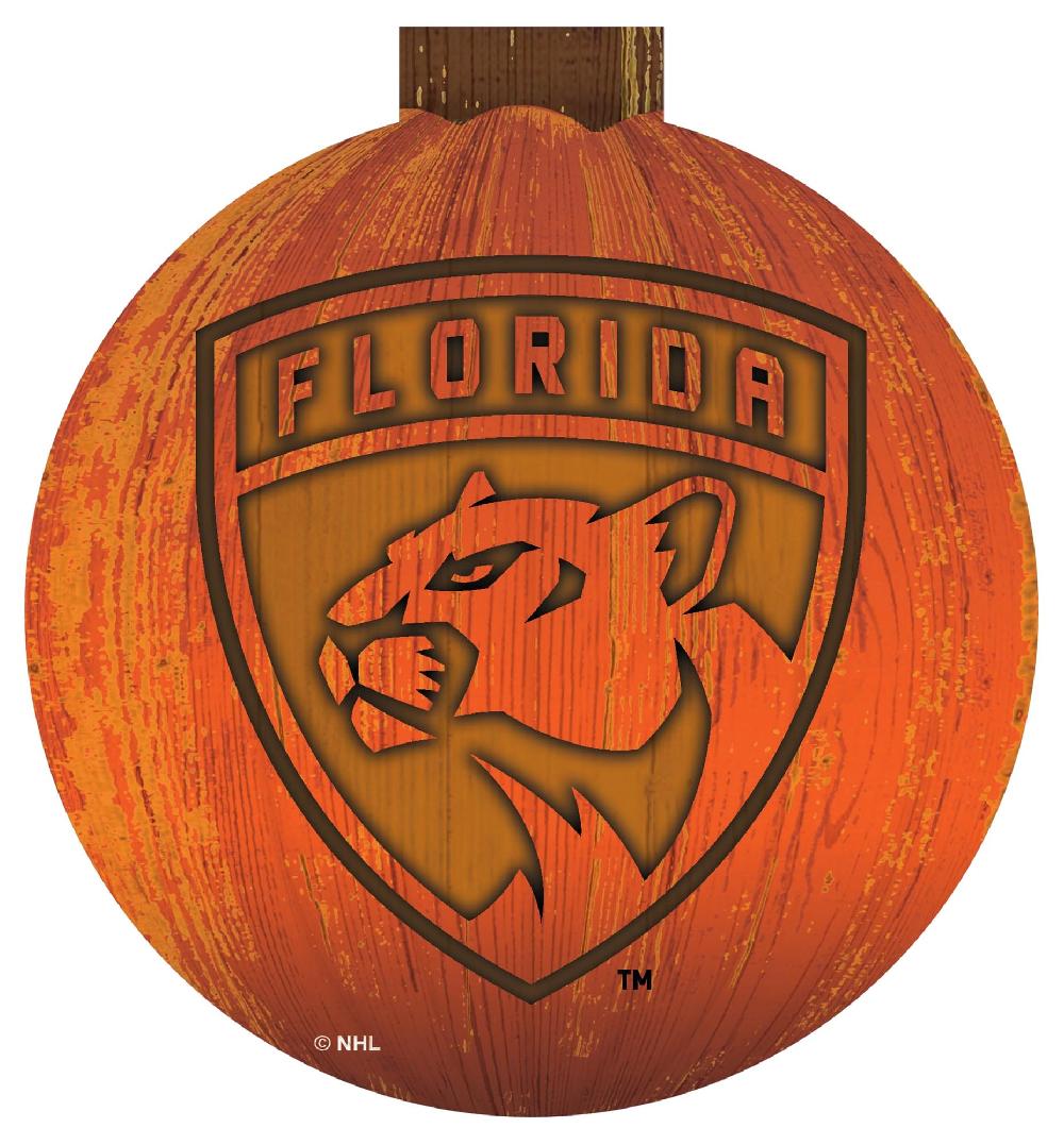 fan creations Florida Panthers Halloween Wall Art 12in