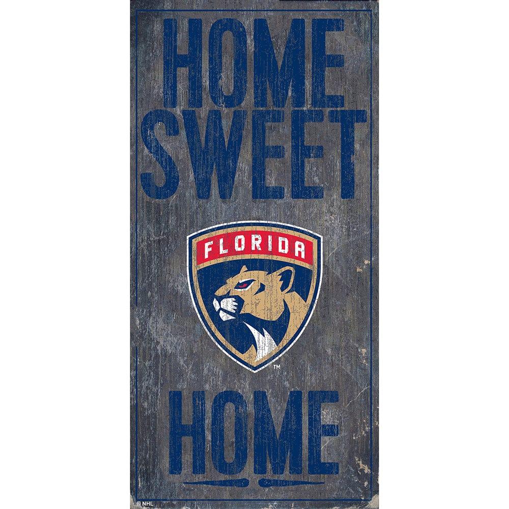 fan creations Florida Panthers Home Sweet Home 6x12