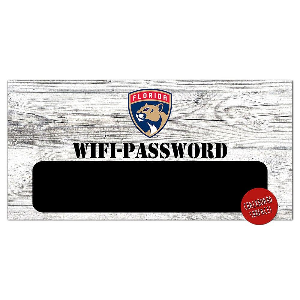 fan creations Florida Panthers Wifi Password 6x12 Sign