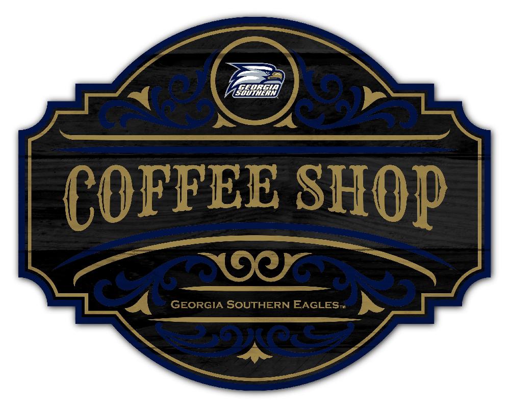 fan creations Georgia Southern Coffee Tavern Sign 24in