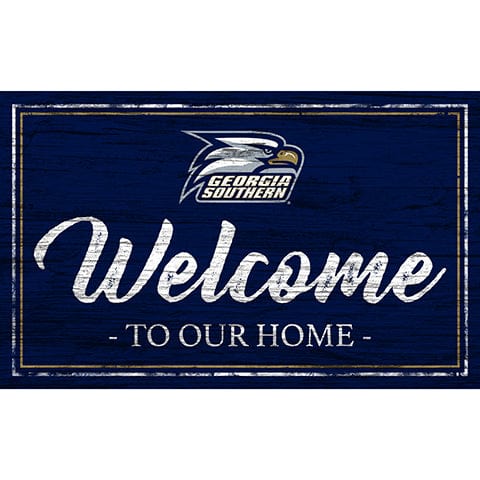fan creations Georgia Southern Team Color Welcome 11x19 Sign