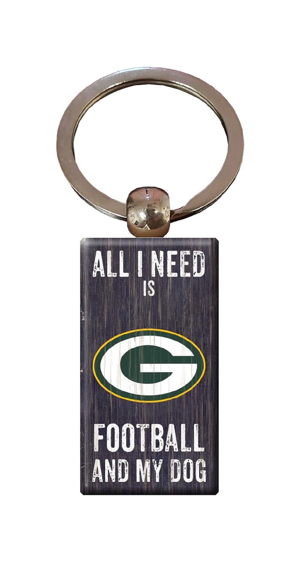 Fan Creations Green Bay Packers All I Need Keychain