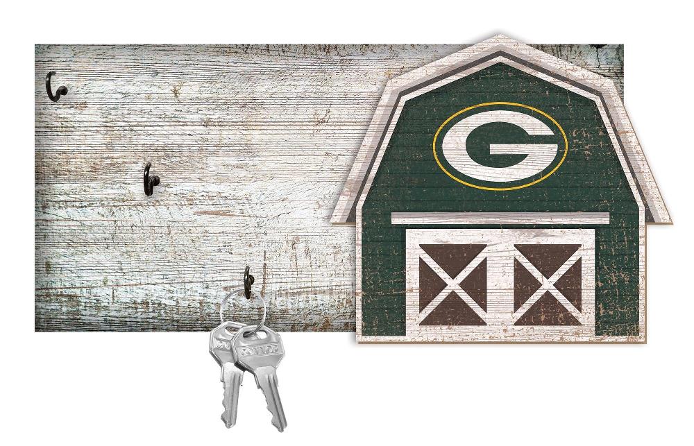 fan creations Green Bay Packers Barn Keychain Holder