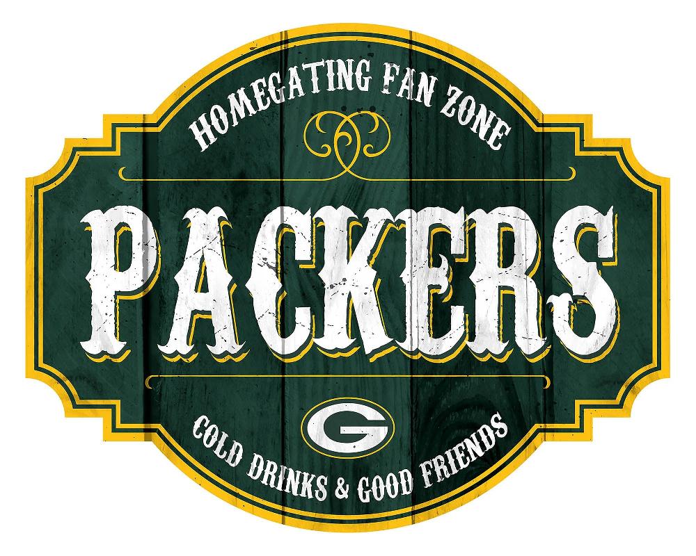 Fan Creations Green Bay Packers Homegating Tavern 12in Sign