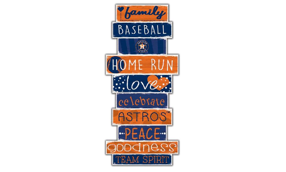 fan creations Houston Astros Celebration Stack 24" Sign