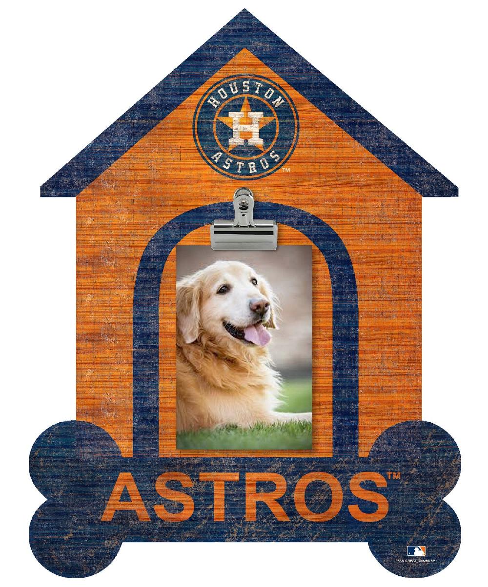 fan creations Houston Astros Dog Bone House Clip Frame
