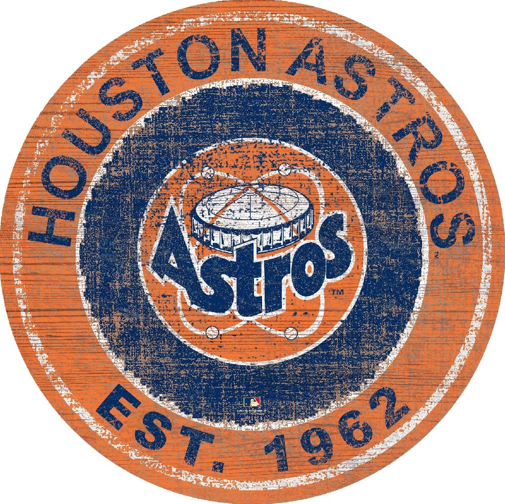fan creations Houston Astros Heritage Logo 24" Circle