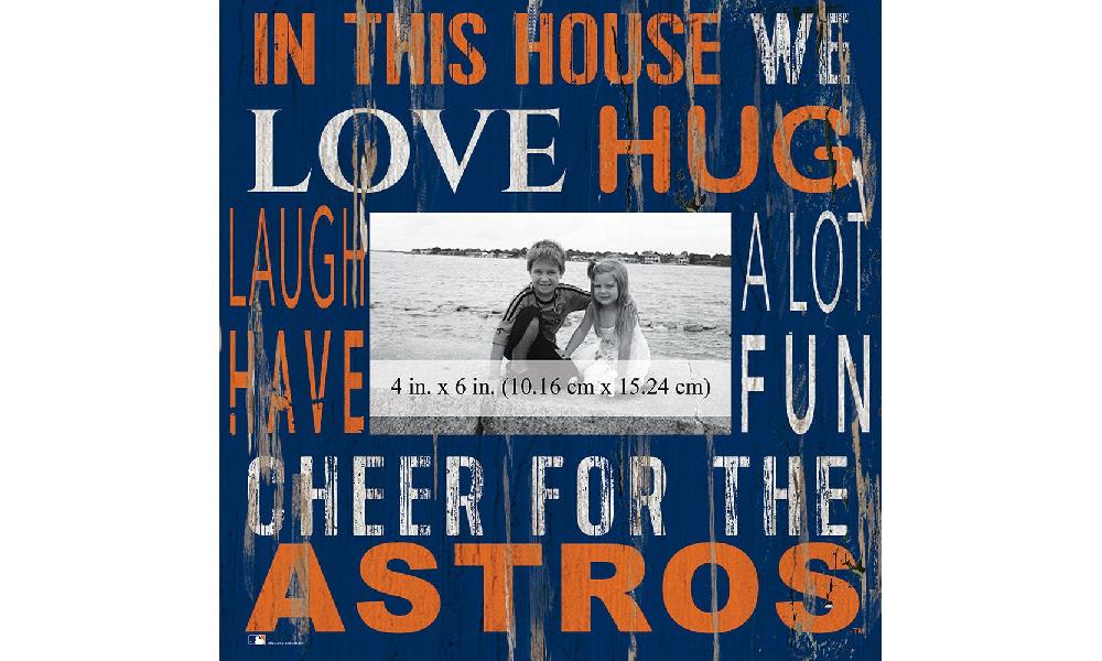 fan creations Houston Astros In This House 10x10 Frame
