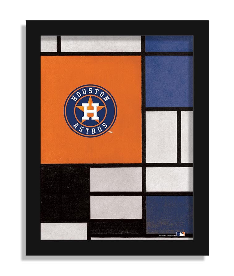 fan creations Houston Astros Team Composition 12x16 (fine art)