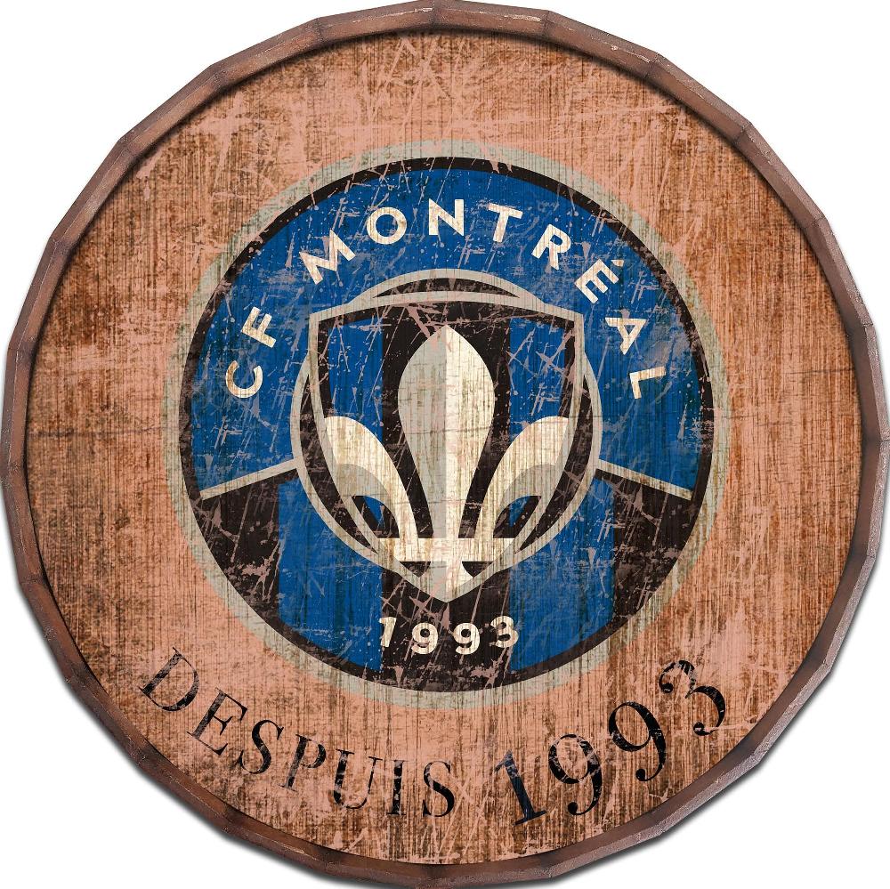 fan creations Impact Montreal 24in Established Date Barrel Top