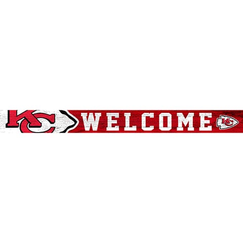 fan creations Kansas City Chiefs 16in. Welcome Strip