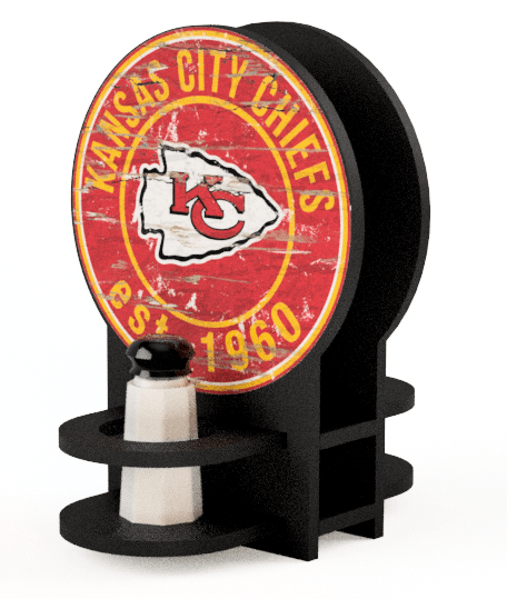 fan creations Kansas City Chiefs Team Circle Napkin Holder
