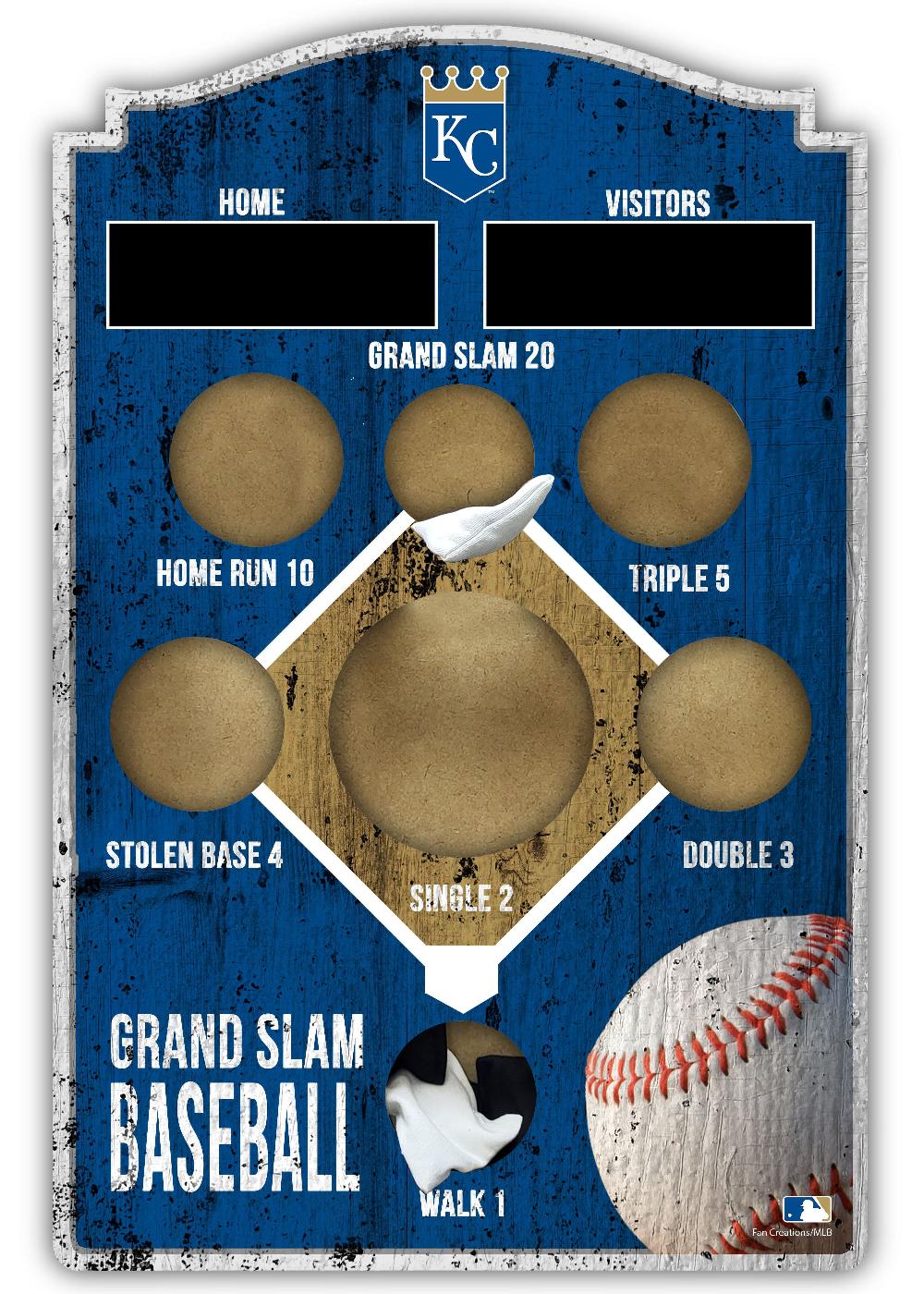 fan creations Kansas City Royals Baseball Bean Bag Toss
