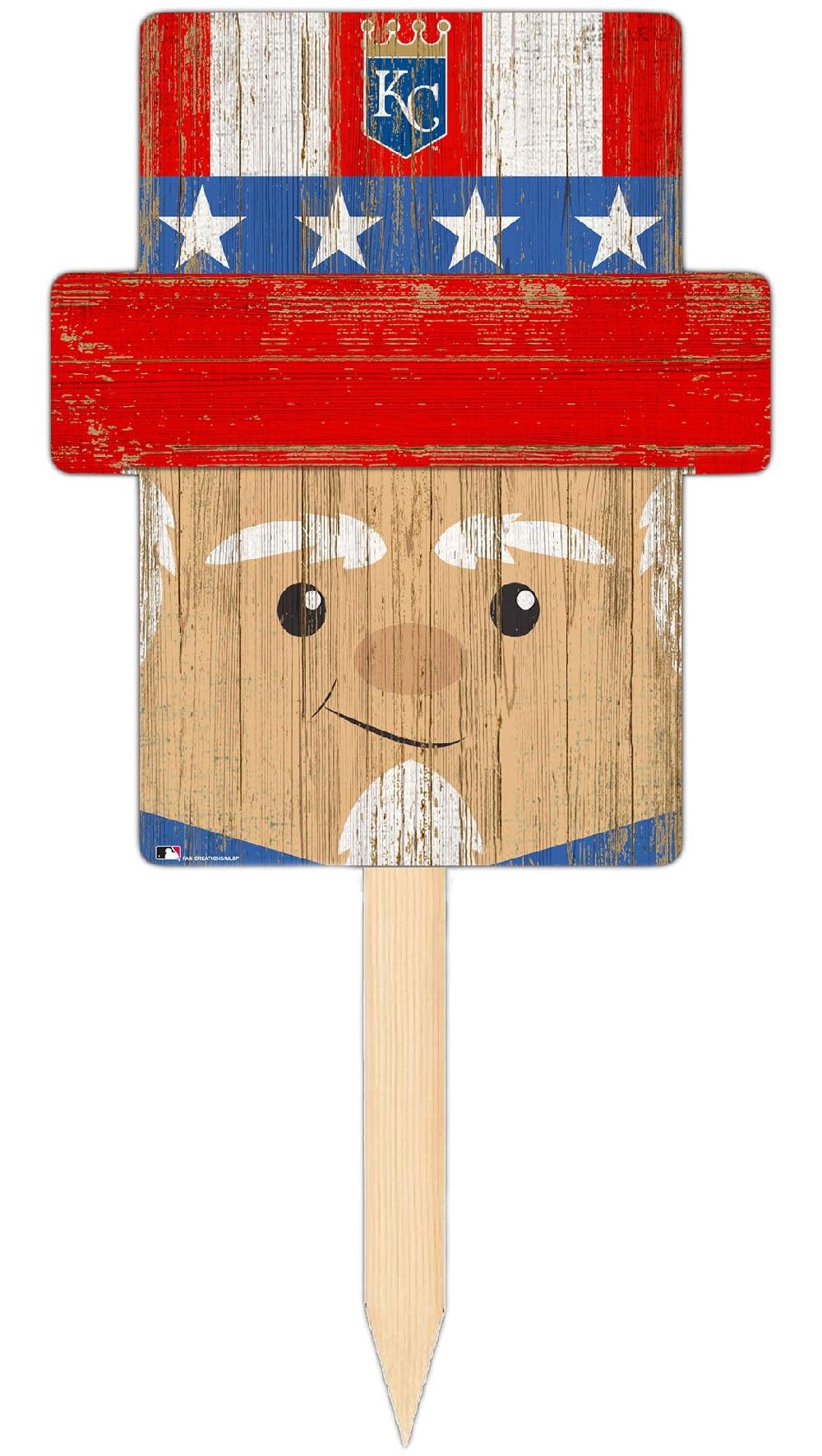 fan creations Kansas City Royals Uncle Sam Head Yard