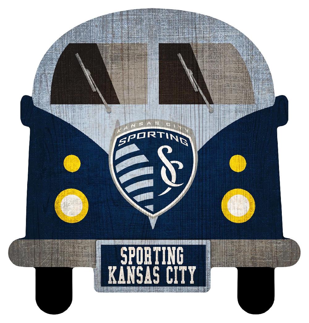fan creations Kansas City Sporting 12" Team Bus Sign