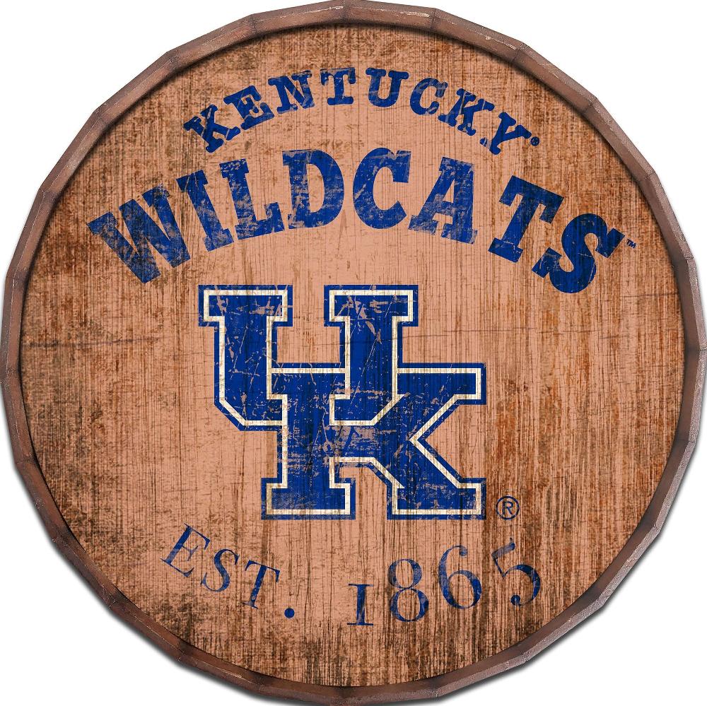 fan creations Kentucky 24in Established Date Barrel Top