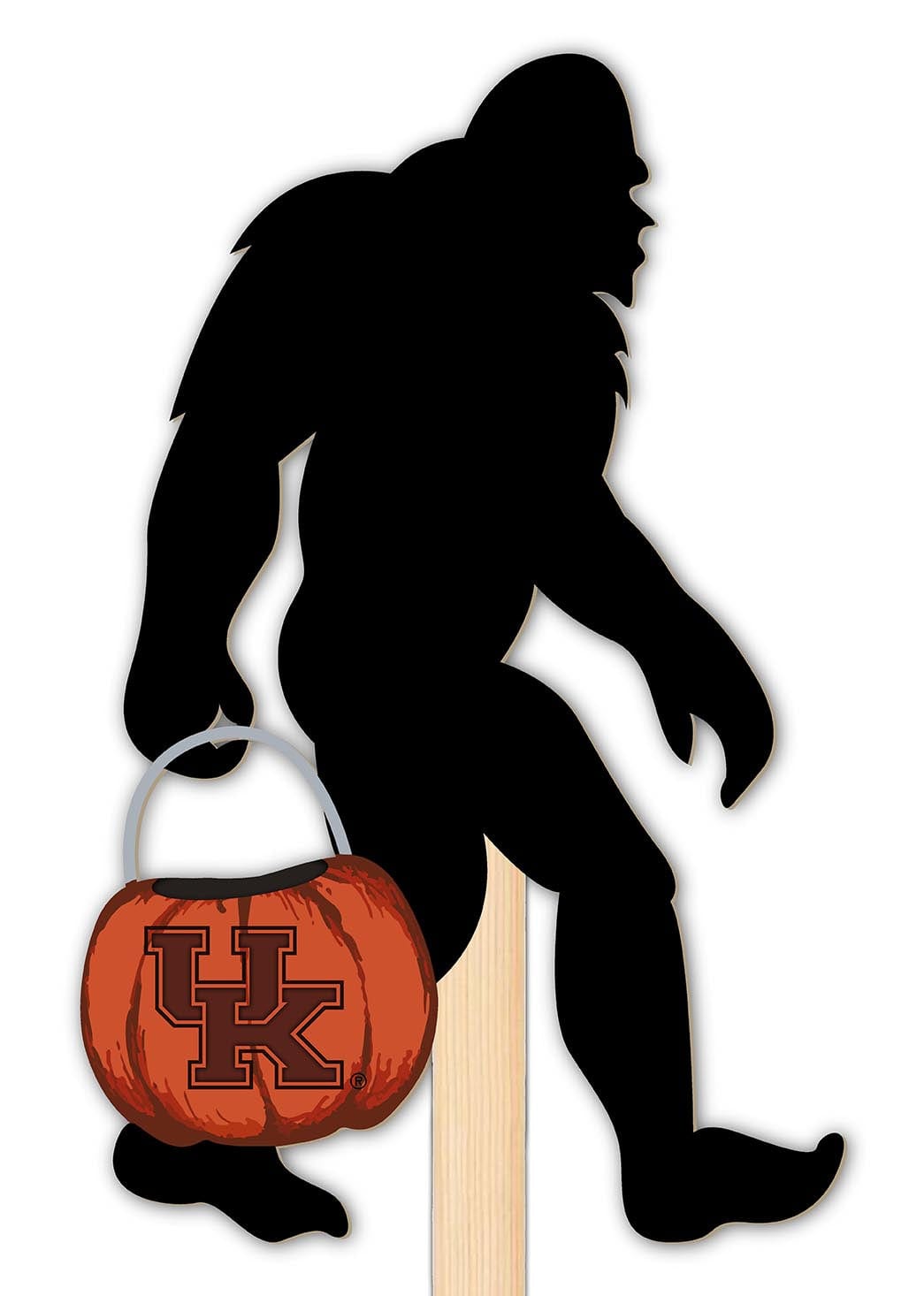 fan creations Kentucky Big Foot Halloween Yard Stake