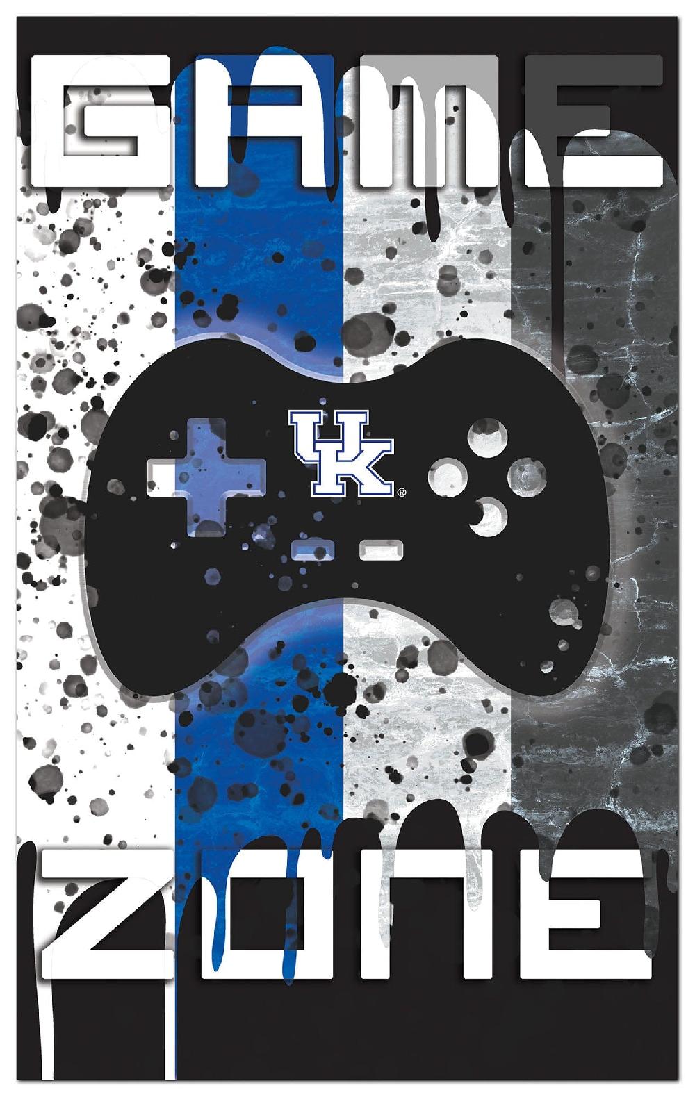 fan creations Kentucky Color Grunge Game Zone 11x19