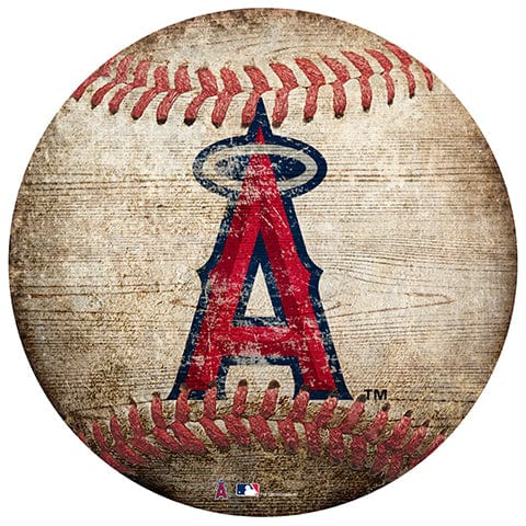 fan creations Los Angeles Angels 12" Baseball Shaped Sign