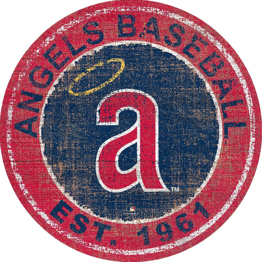 fan creations Los Angeles Angels Heritage Logo 24" Circle