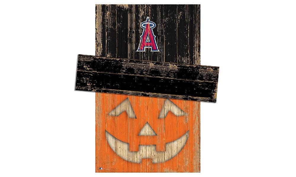fan creations Los Angeles Angels Pumpkin Head With Hat