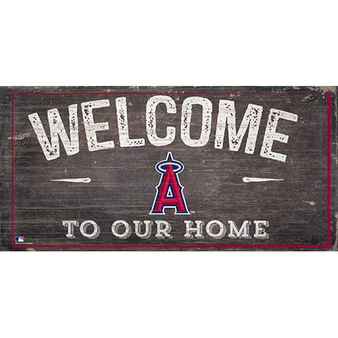 fan creations Los Angeles Angels Welcome Distressed Sign