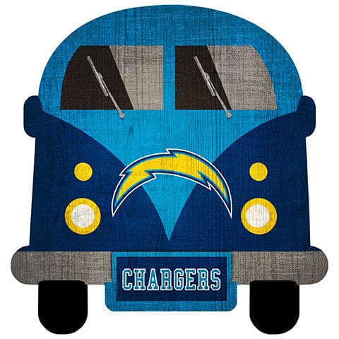 fan creations Los Angeles Chargers 12" Team Bus Sign