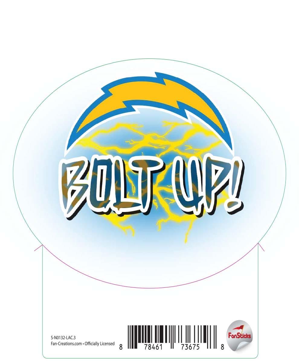 fan creations Los Angeles Chargers 3in Decal "Los Angeles Chargers"