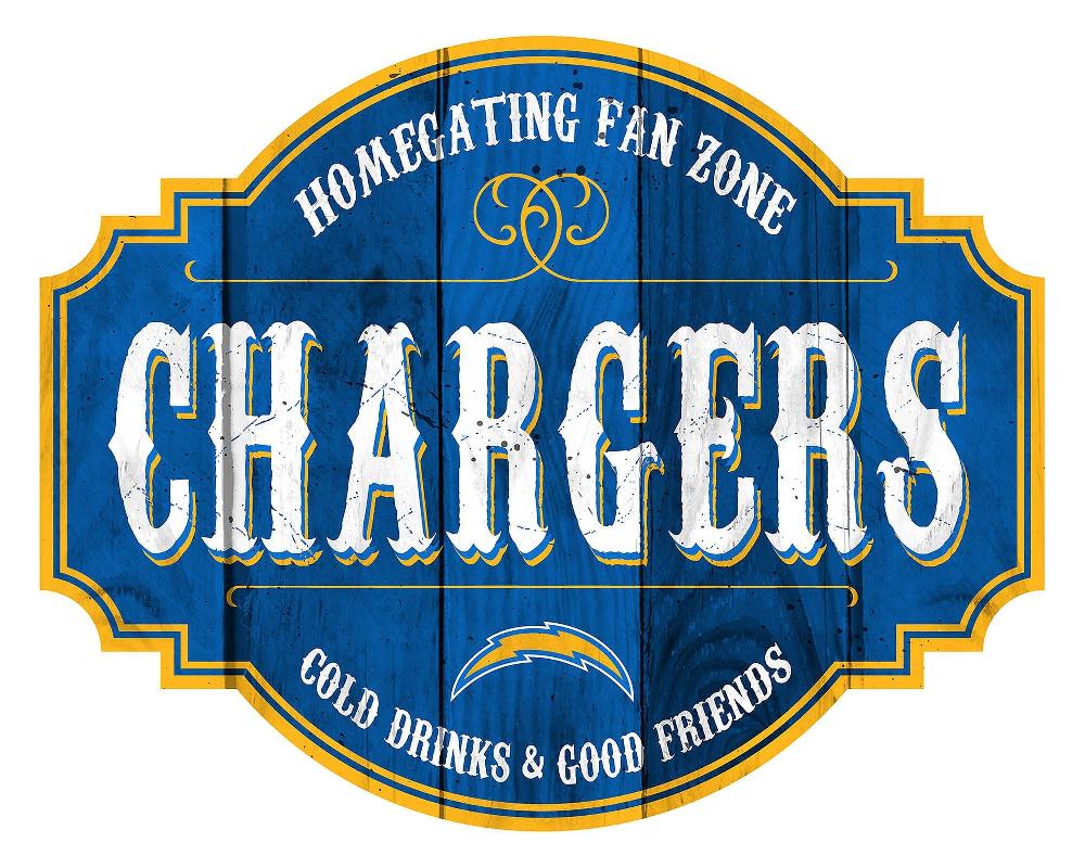 fan creations Los Angeles Chargers Homegating Tavern 12in Sign