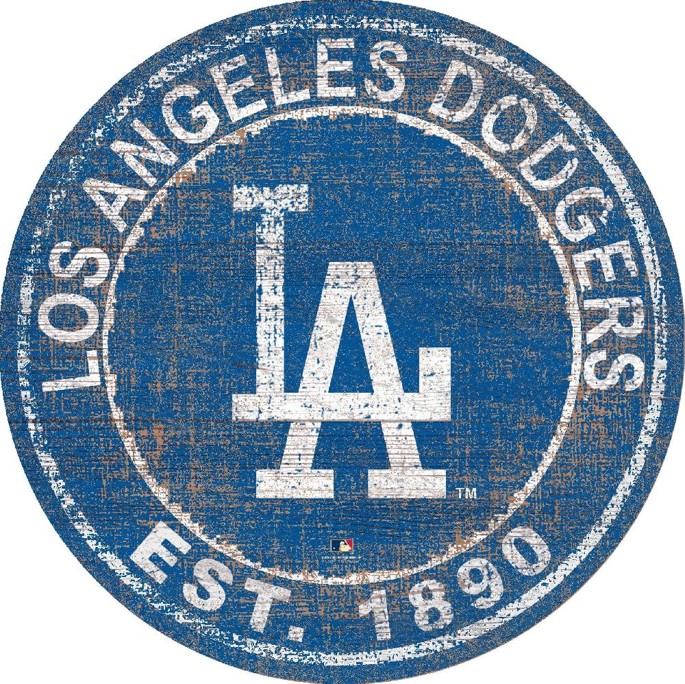 fan creations Los Angeles Dodgers Heritage Logo 24" Circle