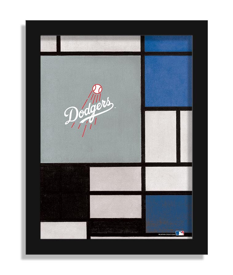 fan creations Los Angeles Dodgers Team Composition 12x16 (fine art)