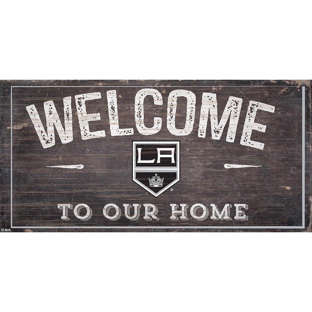 fan creations Los Angeles Kings Welcome Distressed 6x12