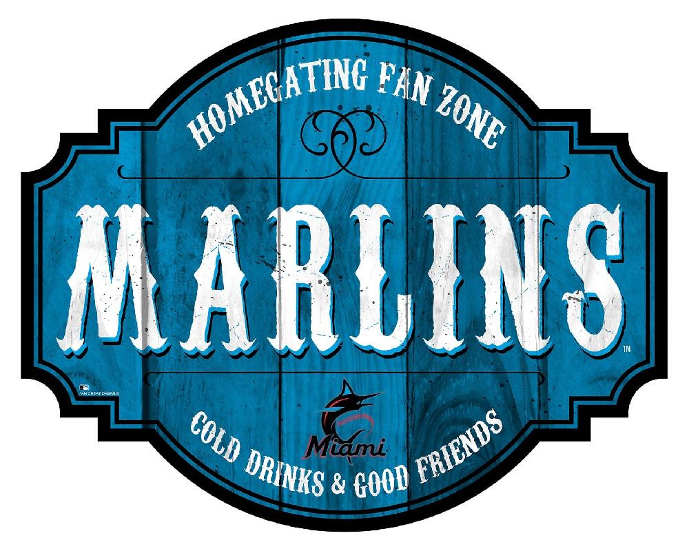 fan creations Miami Marlins Homegating Tavern 12in Sign
