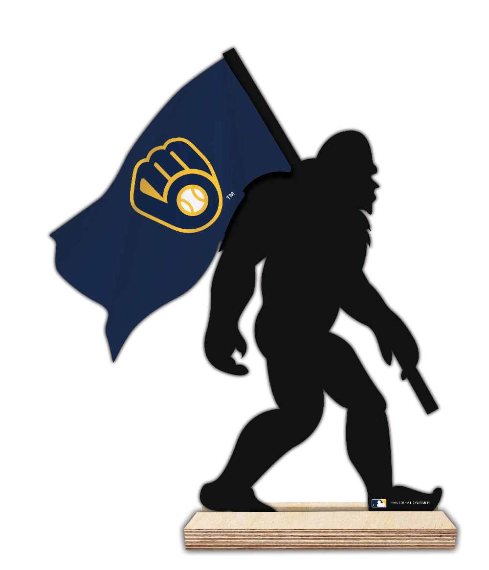 fan creations Milwaukee Brewers 12inch Big Foot Cutout