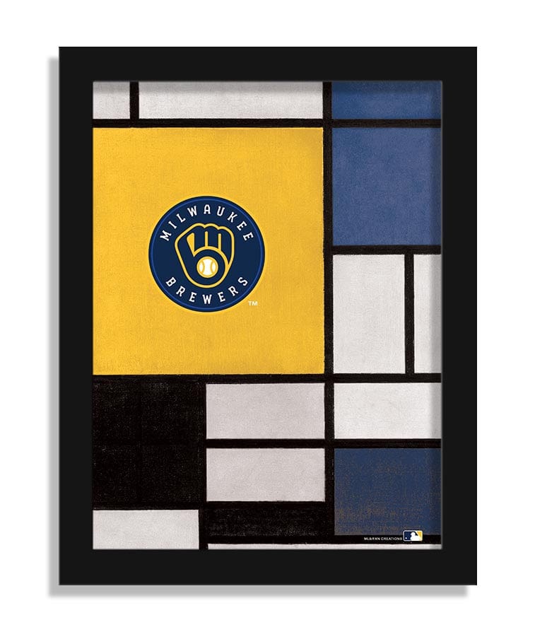 fan creations Milwaukee Brewers Team Composition 12x16 (fine art)