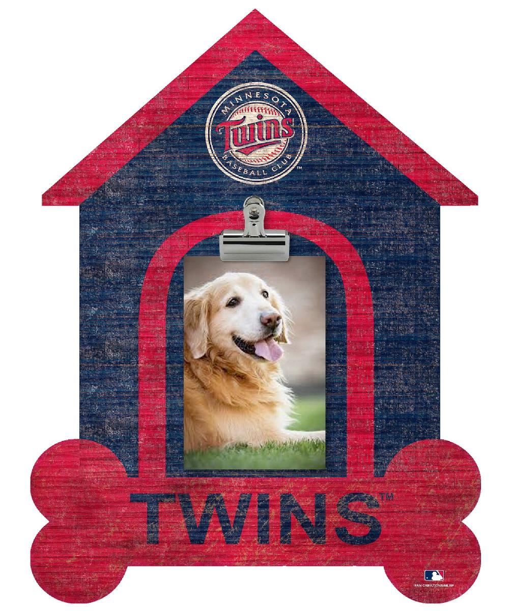 fan creations Minnesota Twins Dog Bone House Clip Frame