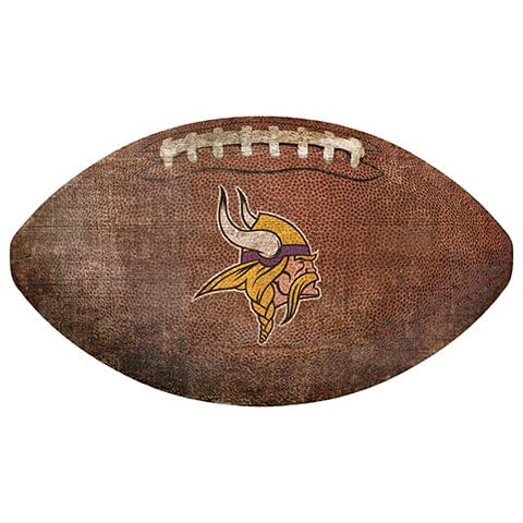 fan creations Minnesota Vikings 12" Football Shaped Sign