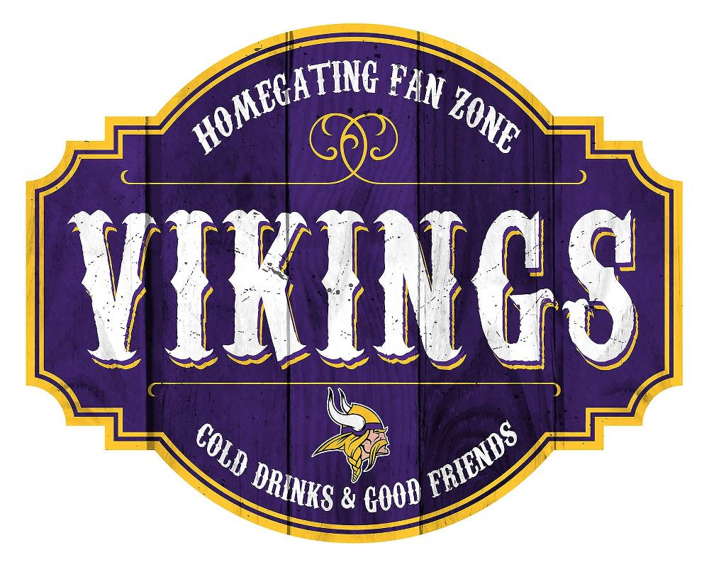 fan creations Minnesota Vikings Homegating Tavern 12in Sign