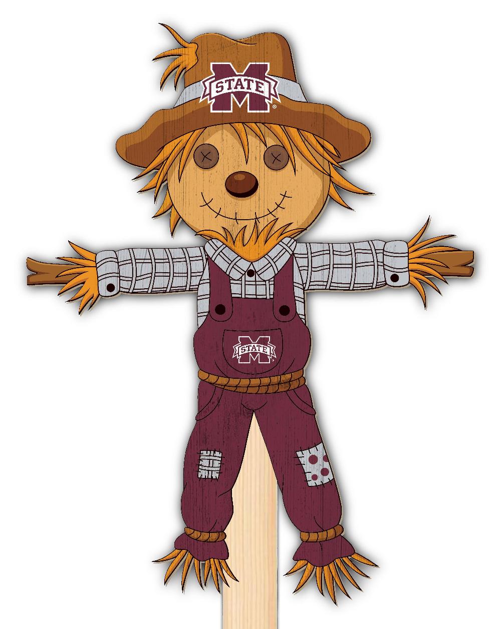 fan creations Mississippi State Scarecrow Yard Stake