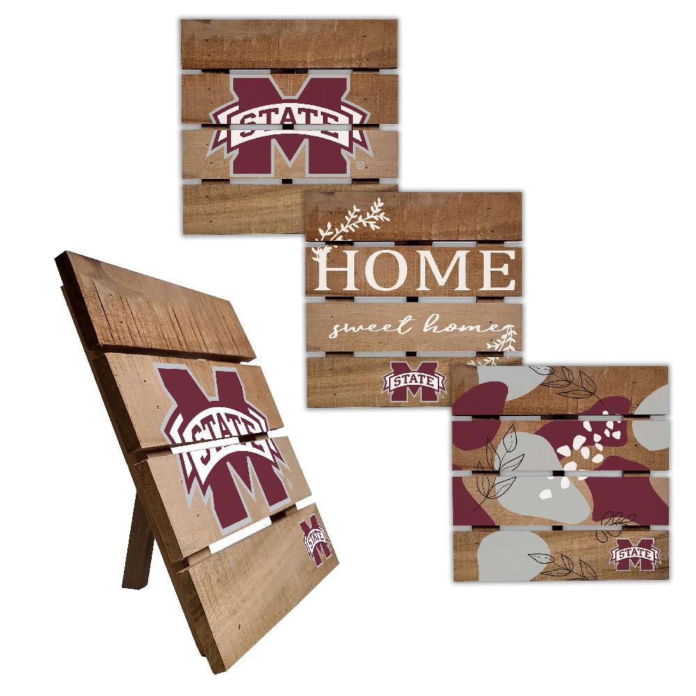 fan creations Mississippi State Trivet Hot Plate Set of 4