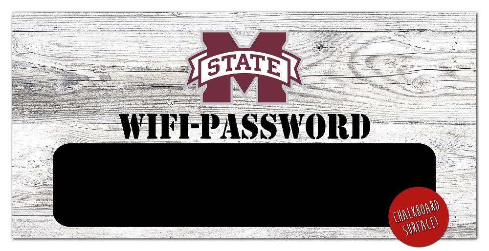 fan creations Mississippi State University Wifi Password 6x12 Sign