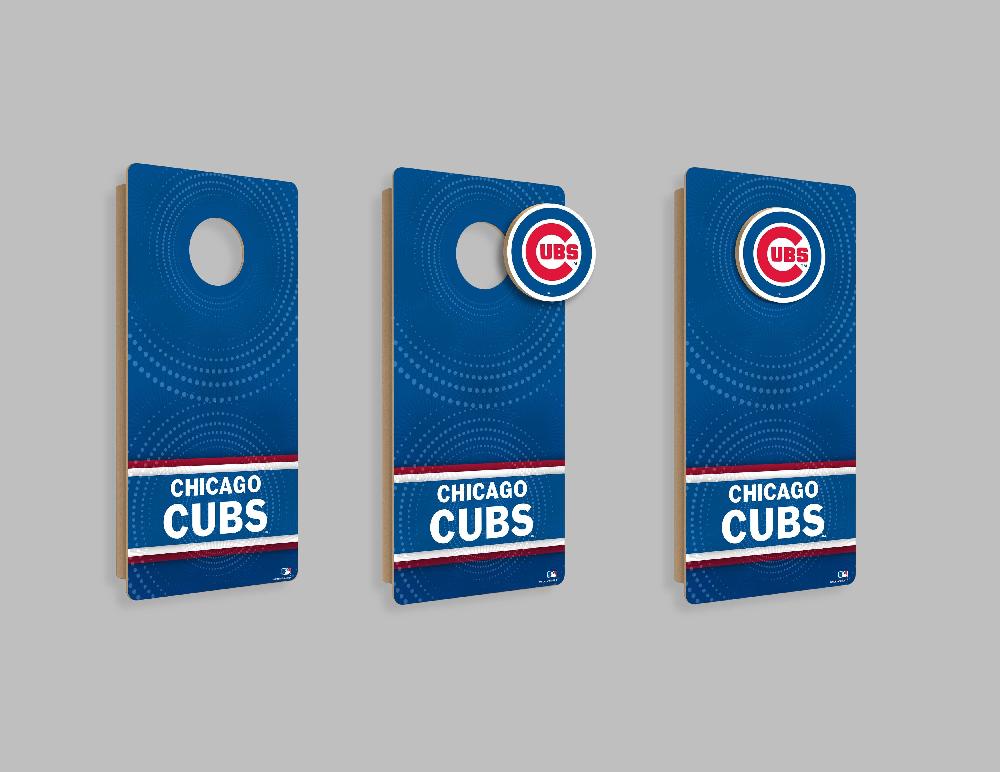 fan creations MLB Wall Art thats also Corn Hole - Chicago Cubs