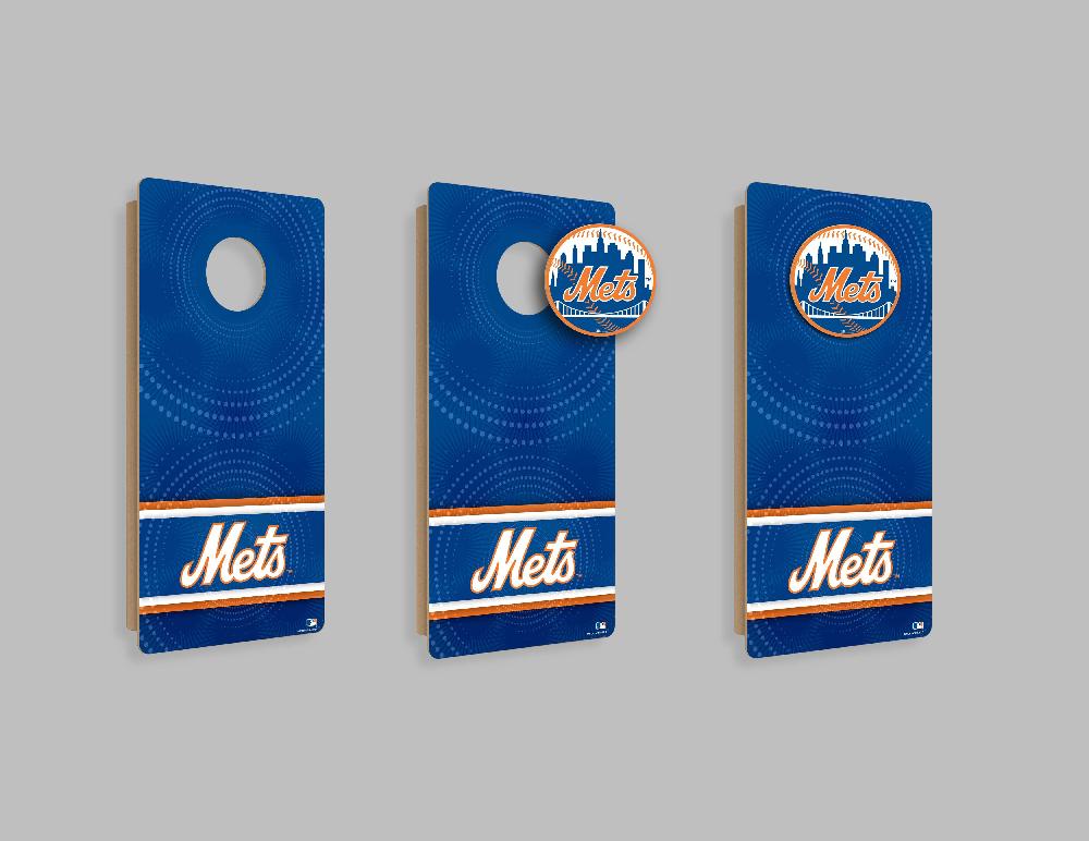 fan creations MLB Wall Art thats also Corn Hole - New York Mets