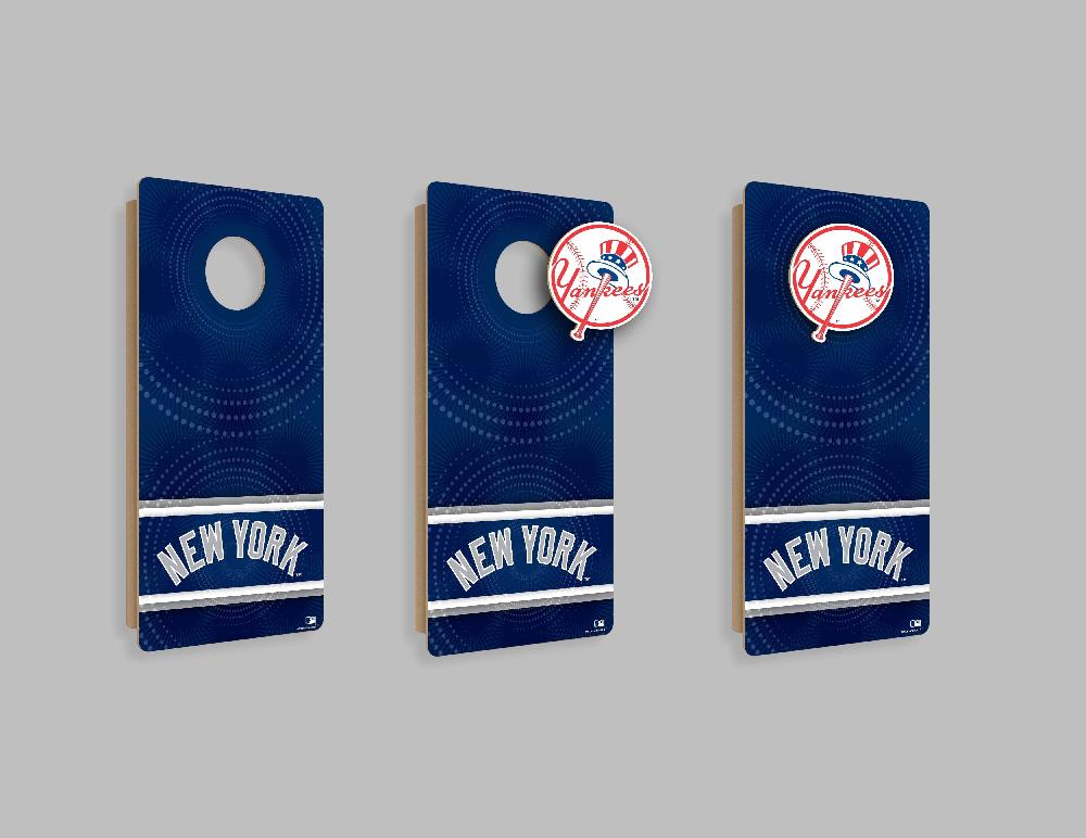 fan creations MLB Wall Art thats also Corn Hole - New York Yankees