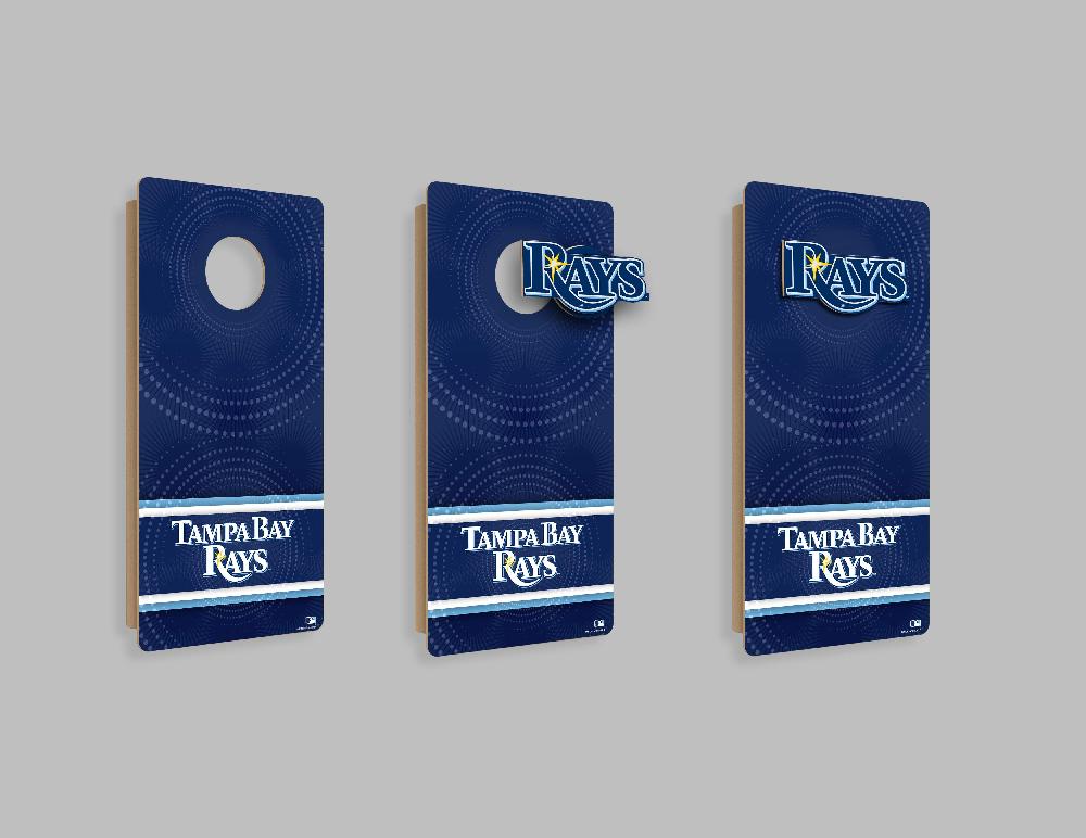fan creations MLB Wall Art thats also Corn Hole - Tampa Bay Rays