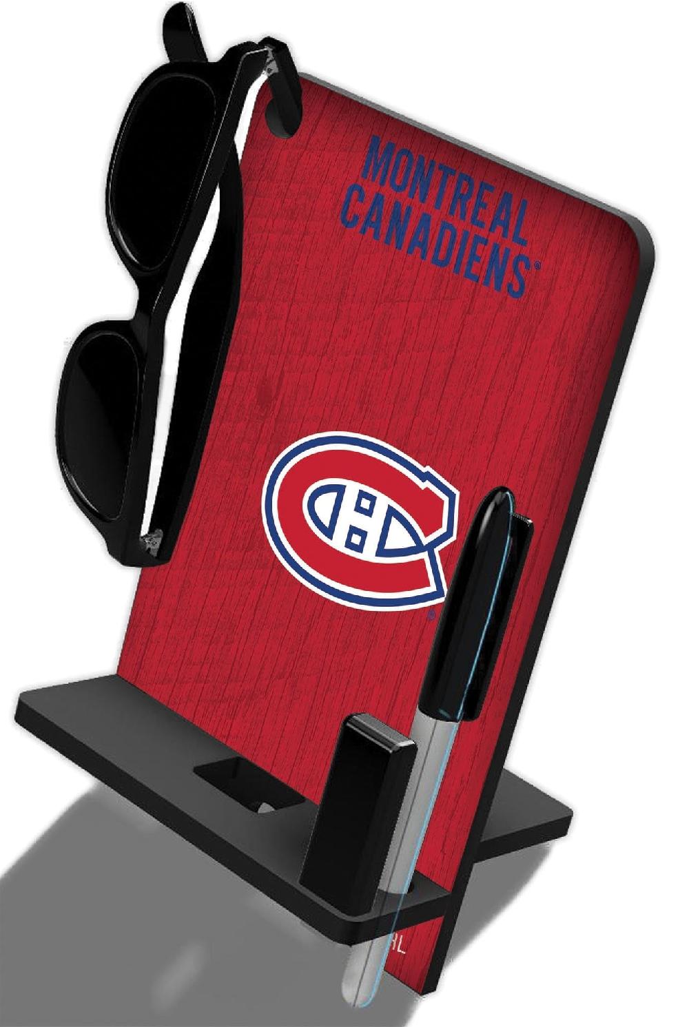 fan creations Montreal Canadiens 4 In 1 Desktop Phone Stand