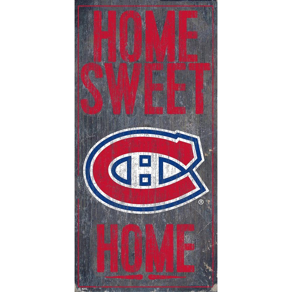 fan creations Montreal Canadiens Home Sweet Home 6x12