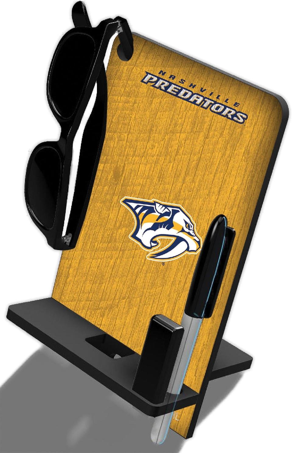 fan creations Nashville Predators 4 In 1 Desktop Phone Stand