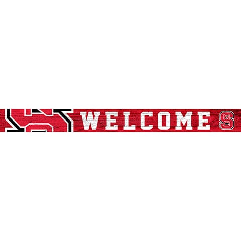 fan creations NC State University 16in. Welcome Strip