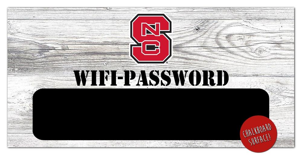 fan creations NC State University Wifi Password 6x12 Sign